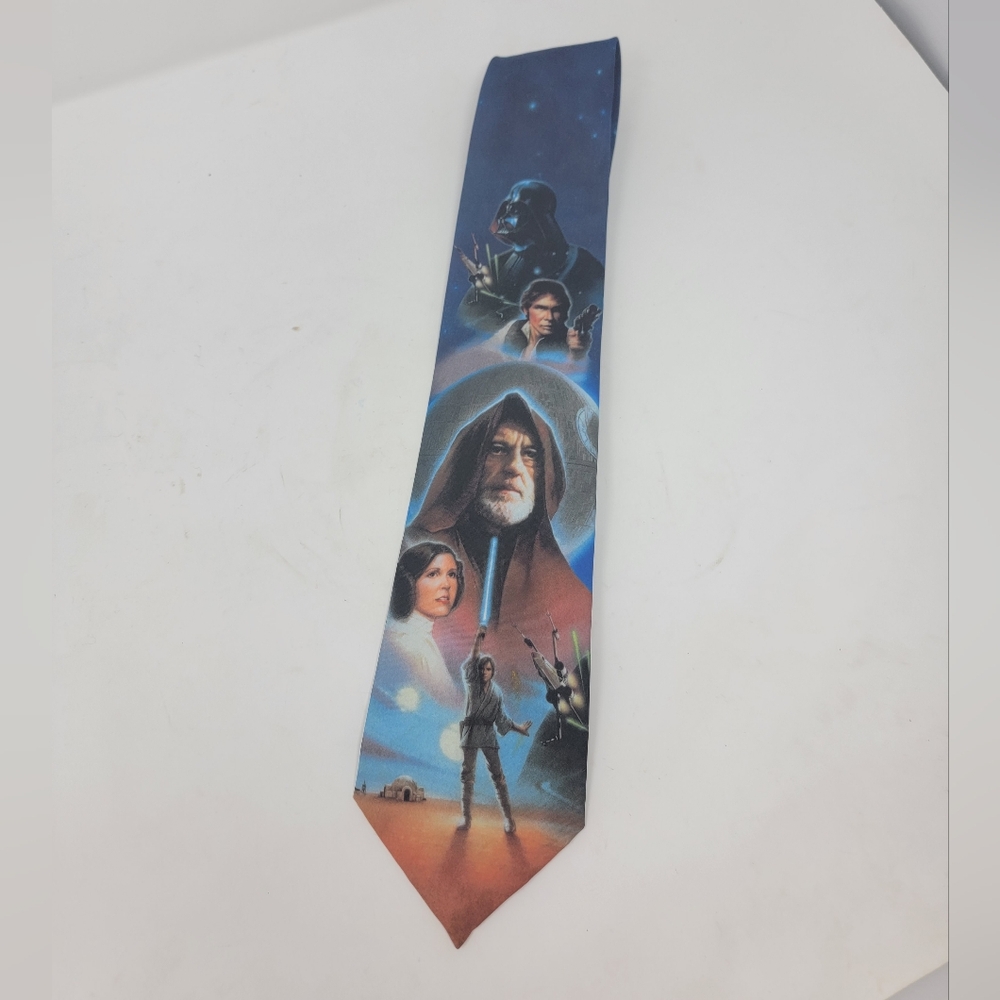 Star Wars A New Hope International Video Art Ralph Marlin 1996 Necktie Lucasfilm